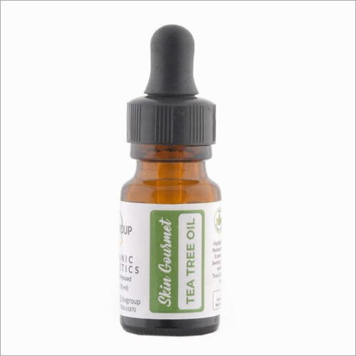 10 ML Tea Tree Oil Dropper - Organic Liquid | Suitable for Body, Face & Hair, 2.5 Years Shelf Life, Recommended for Adults