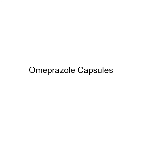 Omeprazole Capsule - Gelatin Material, Size 00 | Active Ingredient Omeprazole, Shelf Stable at Room Temperature