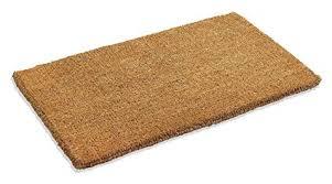 Coir Door Mat - 30x45cm, Brown Rubberised Fiber, Durable & Abrasion Resistant For Entryways