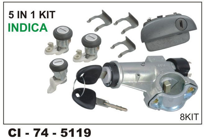 5 In 1 Kit Indica Vehicle Type: 4 Wheeler
