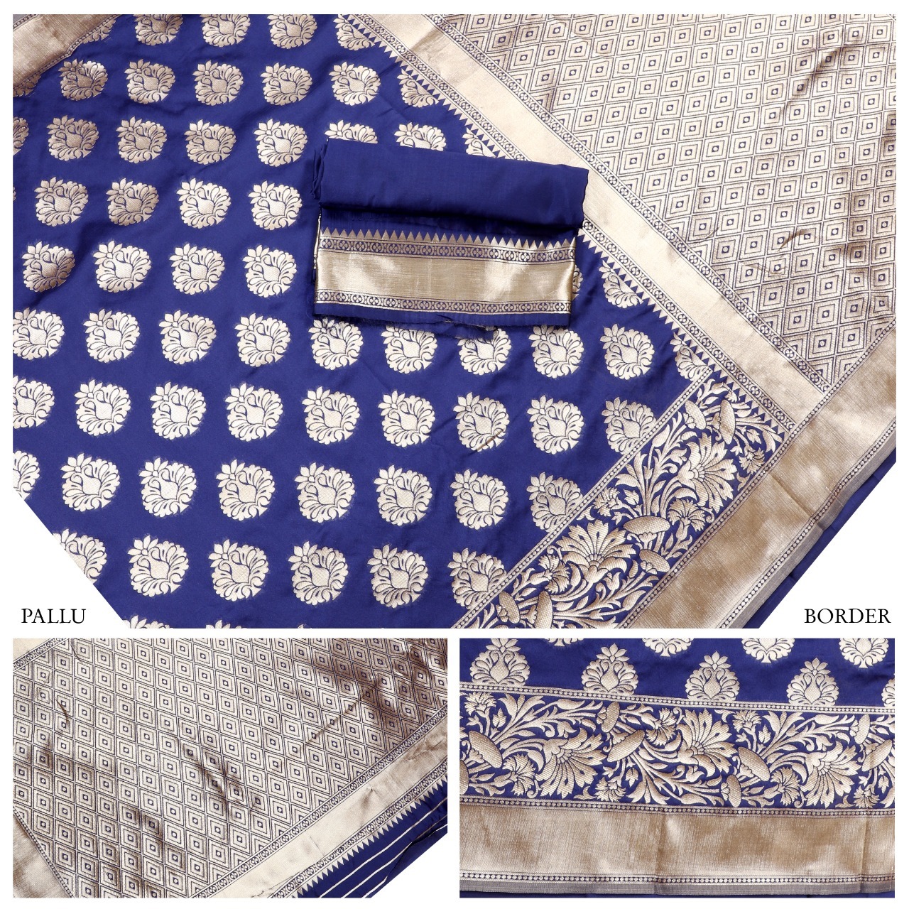 Multicolour New Fancy Banarasi Silk Saree