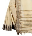 Fancy Saree - Cotton Plain With Piramit Print Border, Set Of 4 Colors For All Seasons