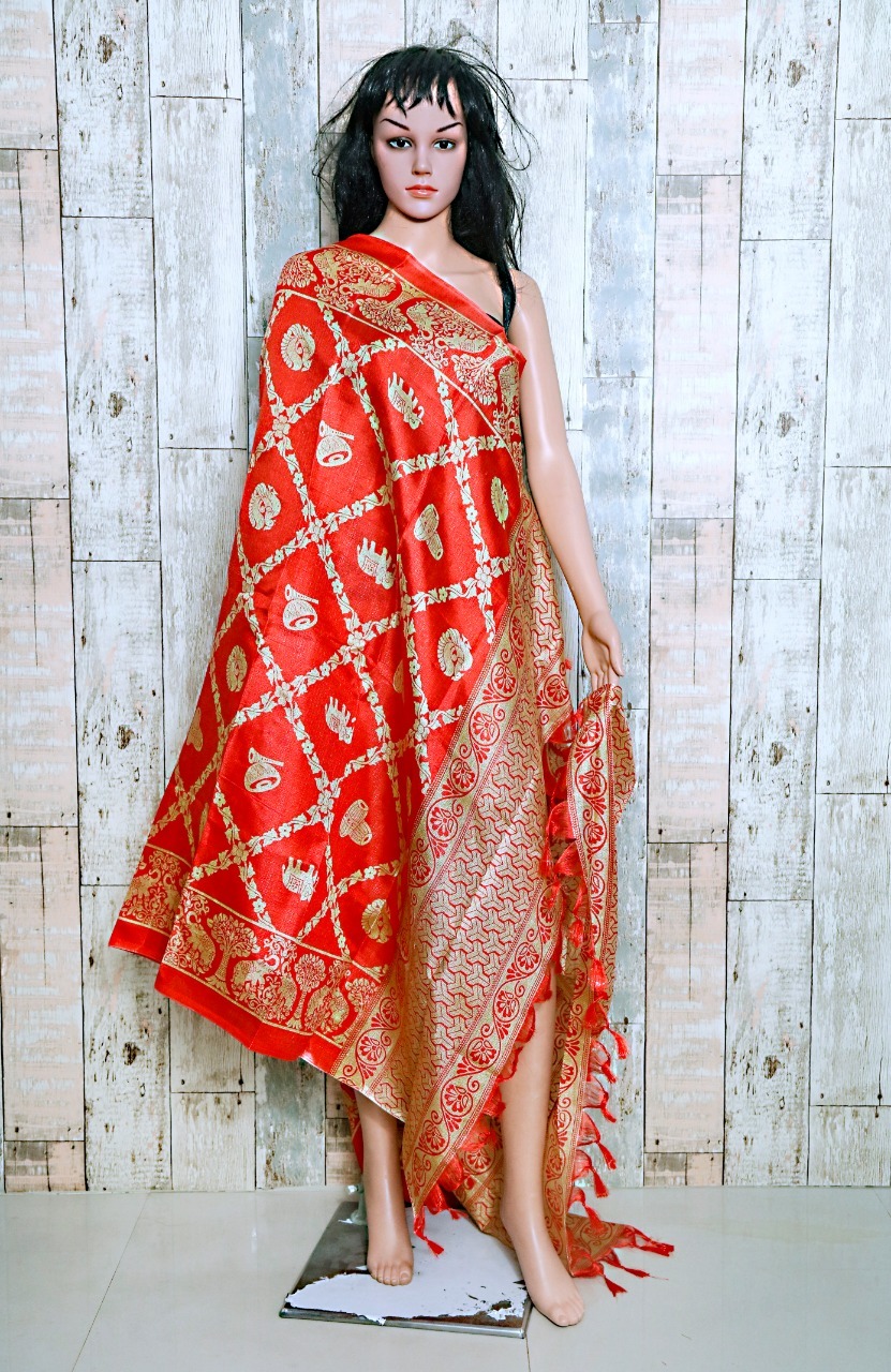 New Fancy Designs Cotton Blend Dupatta - 2.25 Meter Length, Multicolour, Traditional Ethnic Wear, Printed Design For All Seasons