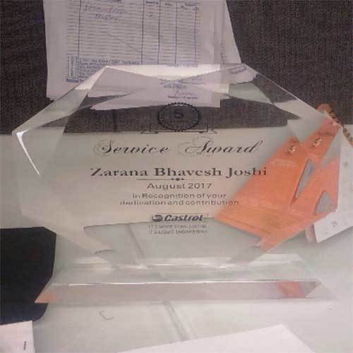 Various Colors Cutout Trophy