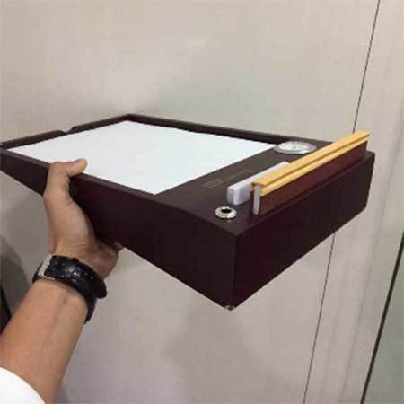 Wooden Display Stand - Premium Quality Wood, Plain Design, Brown Color | Attractive And Durable For Exhibitions, Supermarkets, And Shops