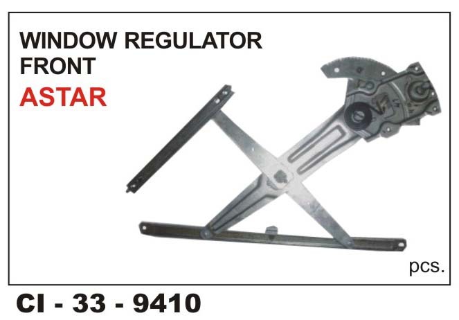 Window Regulator Front ASTAR - Durable Mechanism for 4-Wheeler Vehicles | Includes Warranty for Reliable Performance