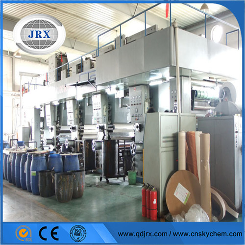 चिपकने वाला लेबल पेपर, सिलिकॉन पेपर कोटिंग मशीन, कोटिंग उपकरण कोटिंग हेड: ग्रेव्योर रोलर