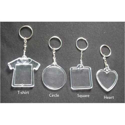 Moulding And Acrylic Keychain - Acrylic, Other Materials | Multiple Colors, Modern Arts Design With Indian Regional Style