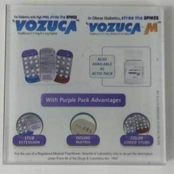 Transparent Acrylic Paper Weight - Acrylic Material, 4x2.5 Inches | Ideal For Residential & Commercial Use, Elegant Design