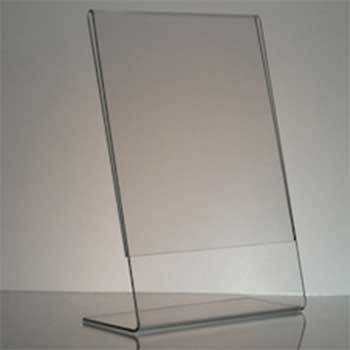 Folder Stand - 3mm Thickness | Acrylic Material, Customizable Size, Ideal For Residential & Commercial Use