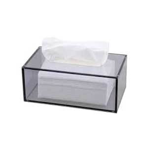 Visiting Card And Tissue Stand - Acrylic Material, Custom Size | Versatile Use For Residential & Commercial Spaces