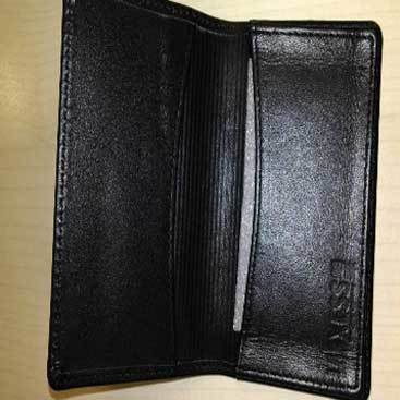 Leather Card Holder - Genuine Leather, Personal Use, Various Sizes Available, Brown Color, Stylish And Simple Design