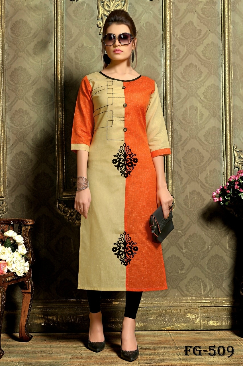Khadi Cotton Kurtis - Khadi Cotton, Length: 1193.8 Mm, Available Sizes: M, L, Xl, Xxl | 3-4th Sleeve Style, Classic Design For All Seasons