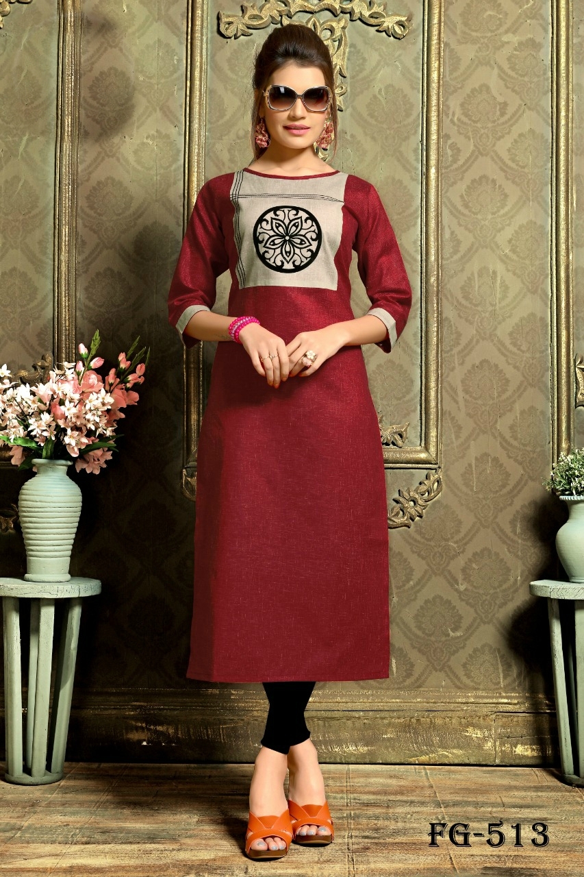 Khadi Cotton Kurtis - Khadi Cotton, Length: 1193.8 Mm, Available Sizes: M, L, Xl, Xxl | 3-4th Sleeve Style, Classic Design For All Seasons