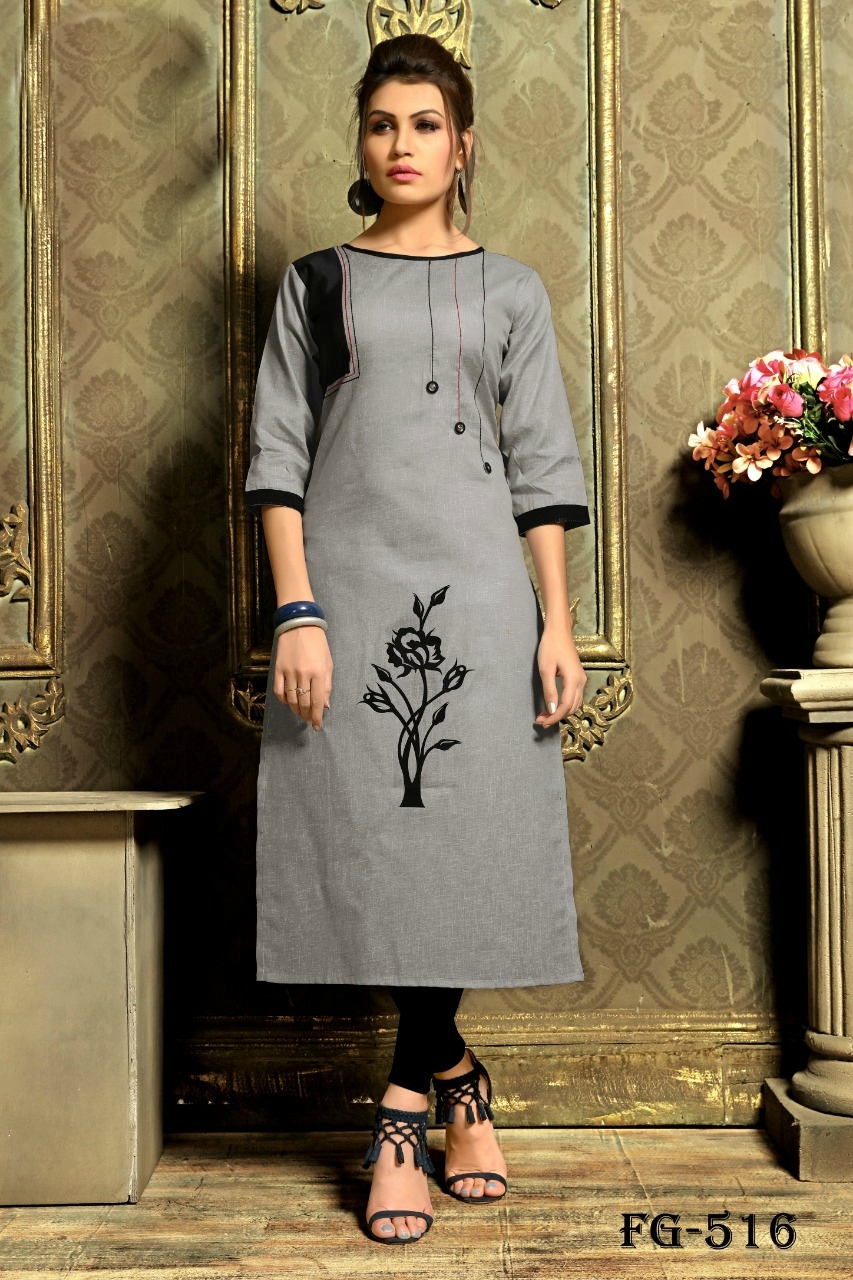 Khadi Cotton Kurtis - Khadi Cotton, Length: 1193.8 Mm, Available Sizes: M, L, Xl, Xxl | 3-4th Sleeve Style, Classic Design For All Seasons