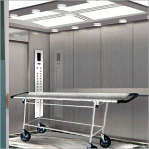Stainless Steel Hospital Elevator - 1000 Kg Capacity, 1 M/s Speed , Microprocessor Control System