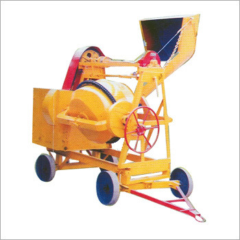 hopper के साथ कंक्रीट मिक्सर