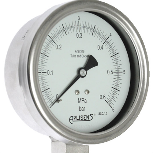 Industrial Pressure Gauge Size: Customized