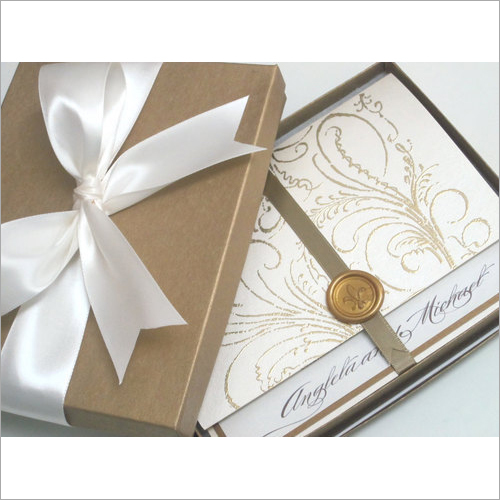 Designer Wedding Card Box at Best Price in Noida | Jai Maa Bhawani Printers