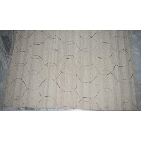Multiple Hand White Tufted Carpet - Cotton, 5 x 8 Feet | Washable, Hand Tufted, Luxurious Rectangle Design for Home & Commercial Use