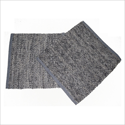 Home Woolen Carpet - Hand Spun Wool, Rectangle Shapes in Sizes 2x2 to 6x9 Feet, Gray Color | Washable, Durable, Cozy Underfoot