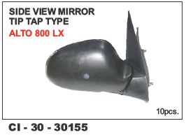 Side View Mirror Tip Tap Type Alto 800 Lx Rh Vehicle Type: 4 Wheeler
