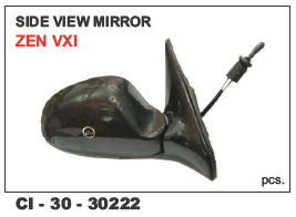 Side View Miiror Zen Vxi Lh Vehicle Type: 4 Wheeler
