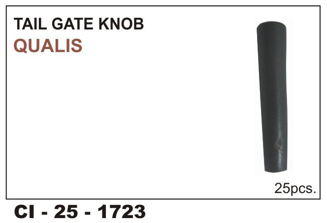 Tail Gate KNOB QUALIS - Durable Plastic, Universal Fit for 4-Wheelers | Includes Warranty for Reliability and Performance