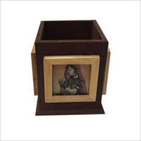 हैंडक्राफ़्टेड पेंटिंग लकड़ी का बॉक्स