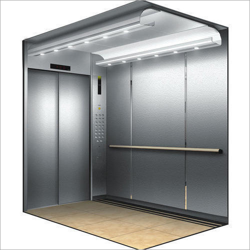 Stainless Steel Elevator Cabin - Stainless Steel Material, Electric Power Supply, AC/DC/Hydraulic Drive Type | Built-in Safety Sensor for Passenger Elevation