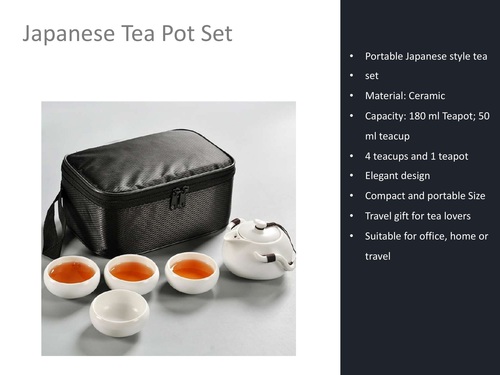 Japanese Tea Pot Set For Corporate Gifiting & Promotional Gifting.