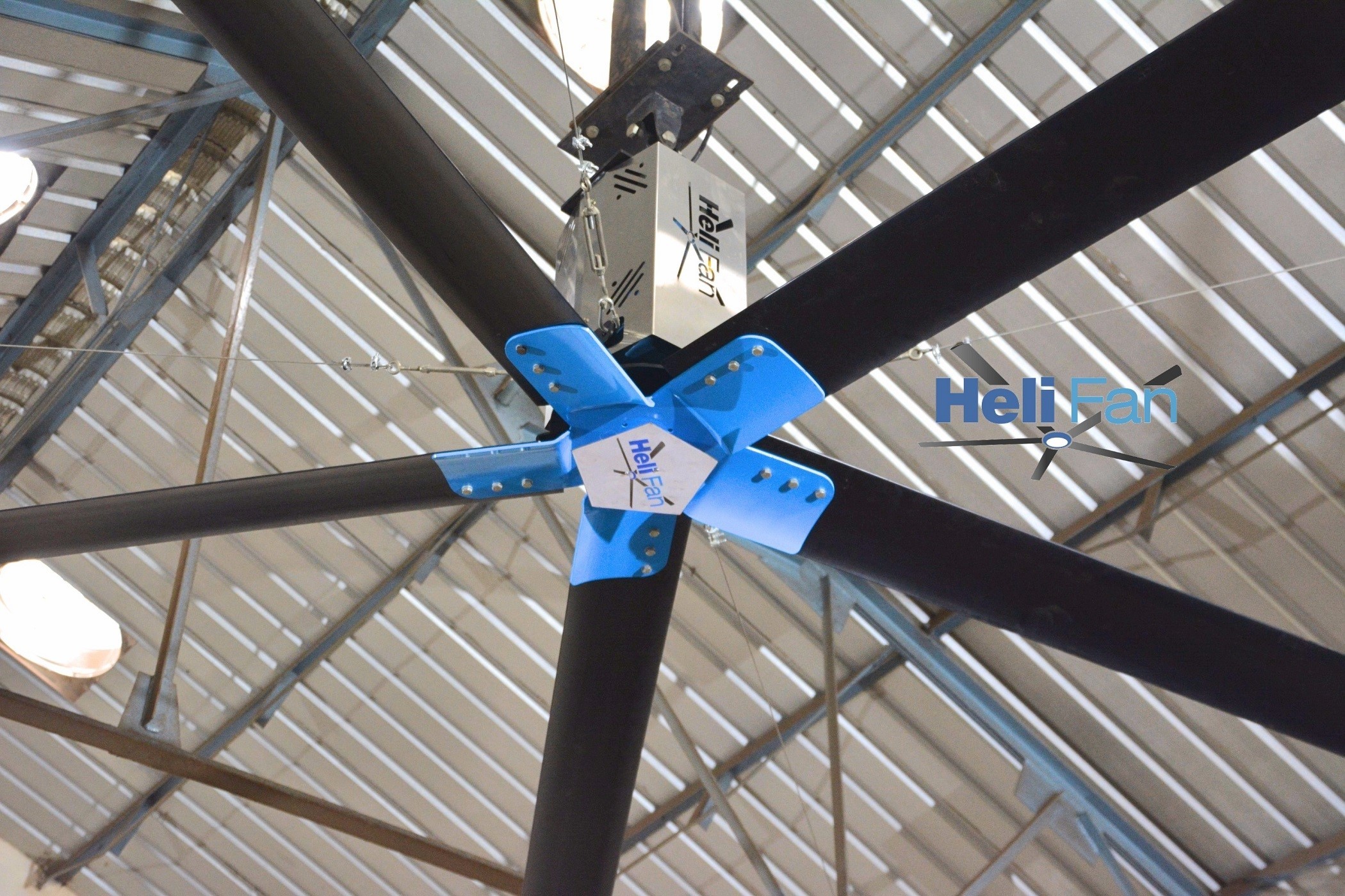 Helifan Of 8 Feet Diameter To 24 Feet Bldc Motor Blade Material: Aluminium