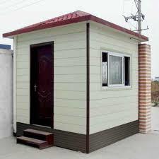 Grey & Blue Security Cabins
