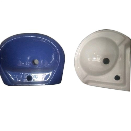 Blue And White Ceramic Wash Basin