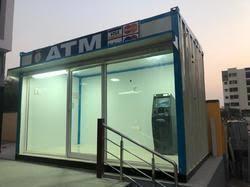 Prefabricated Portable Atm Cabin Roof Material: Aluminum Sheet