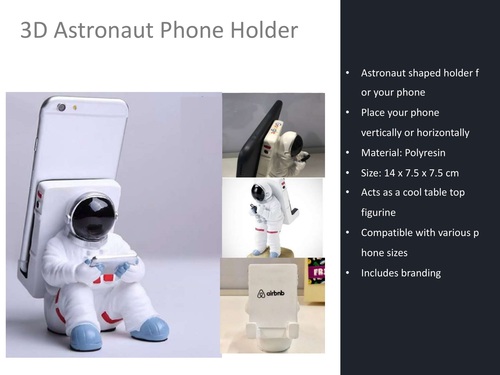 3D Astronaut Phone Holder