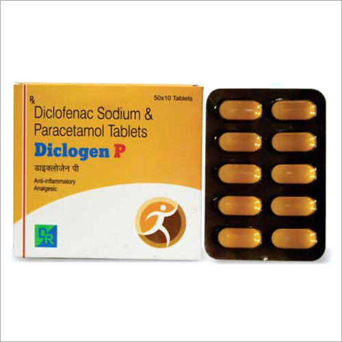 डिक्लोफेनाक सोडियम टैबलेट सामान्य दवाएं