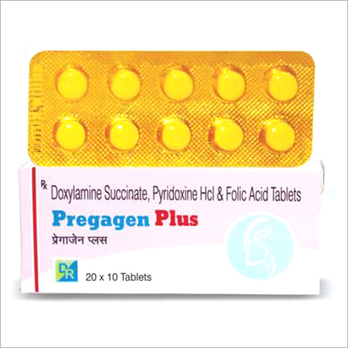 डॉक्सिलमाइन सुसिनेट पाइरिडोक्सिन एचसीएल और फोलिक एसिड टैबलेट महिलाओं के लिए उपयुक्त