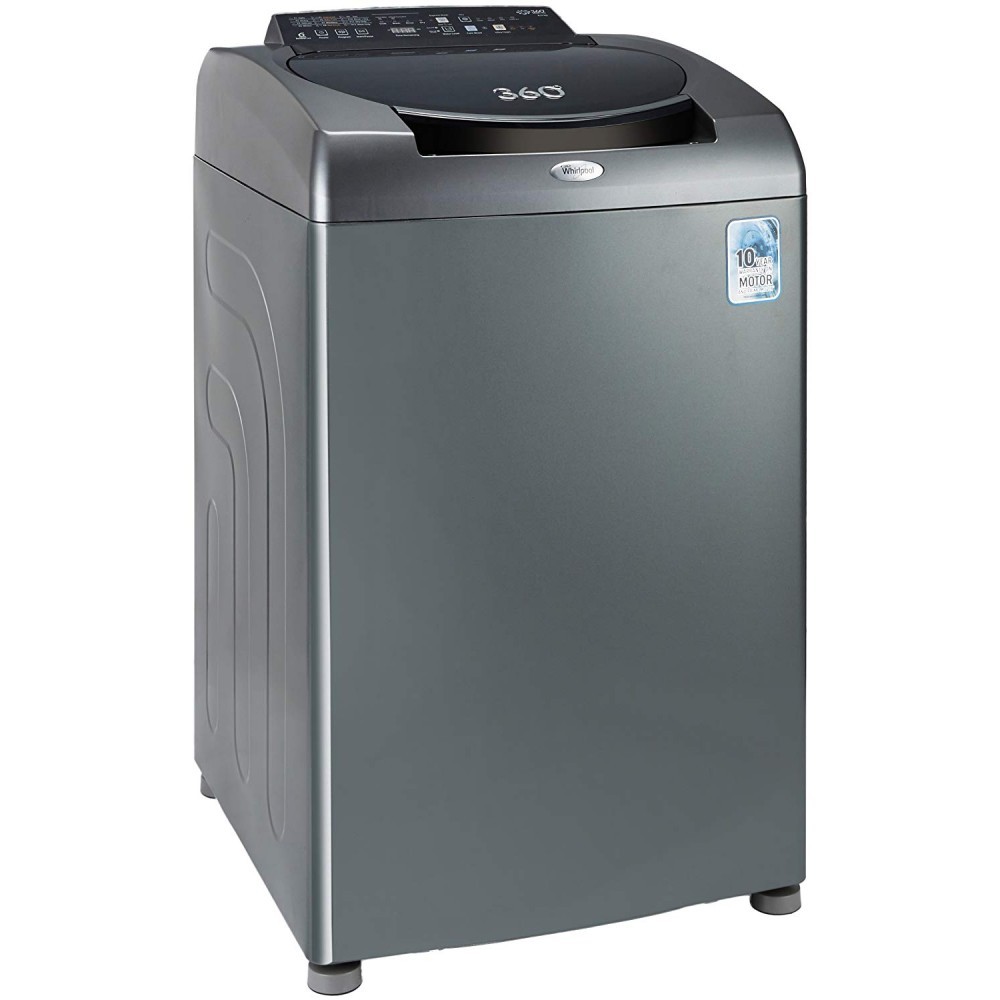 Grey Whirlpool 7.5 Kg Fully Automatic Top Load Washing Machine