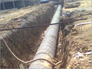 रैपिंग/कोटिंग फैब्रिकेशन और इरेक्शन