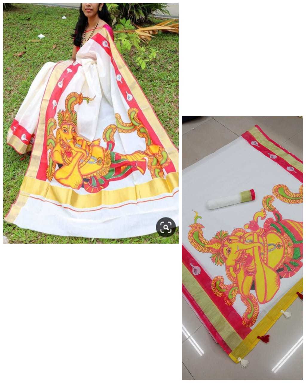 Spring Linen Sarees
