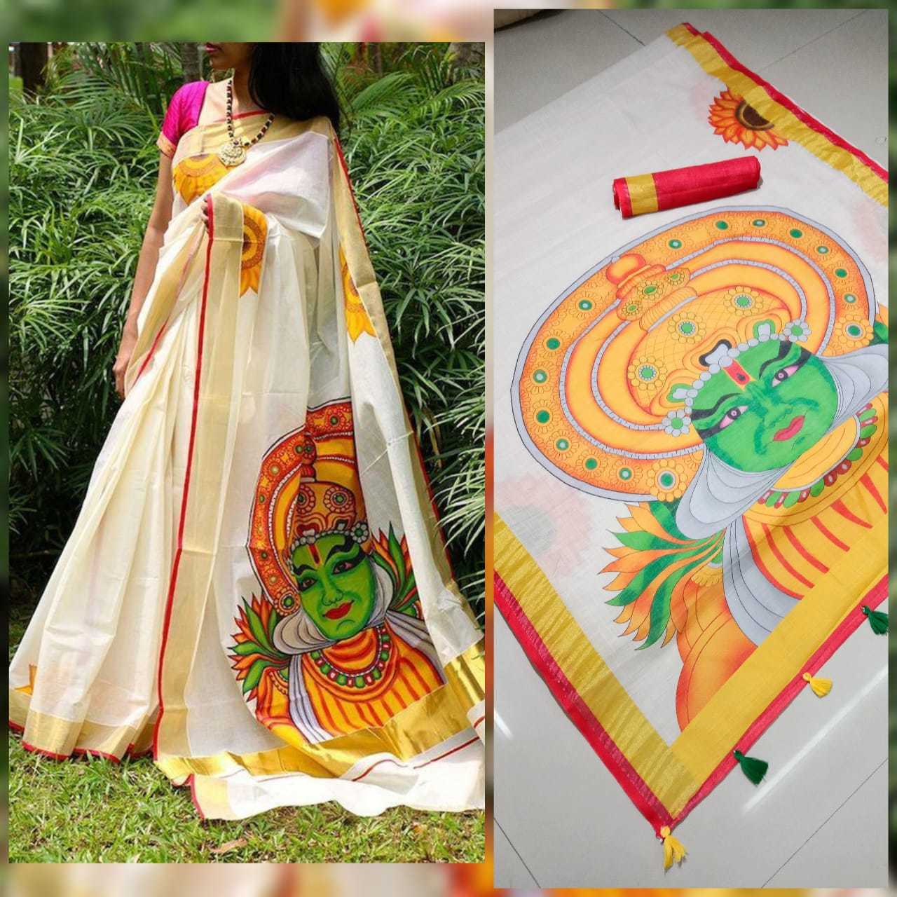 Spring Linen Sarees