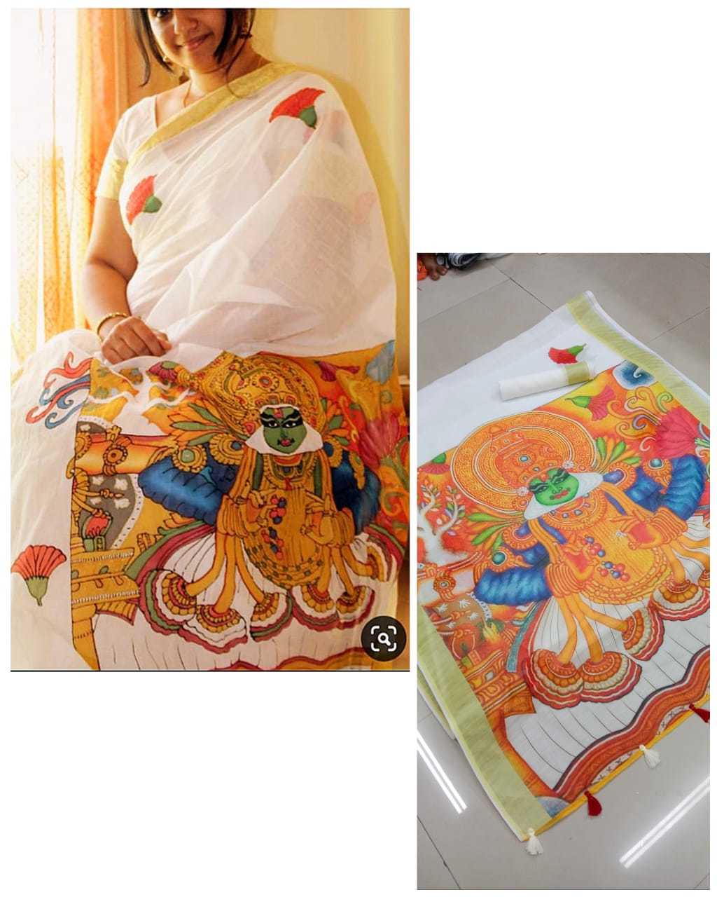Spring Linen Sarees