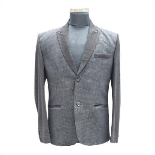 Grey Mens Wedding Wear Blazer