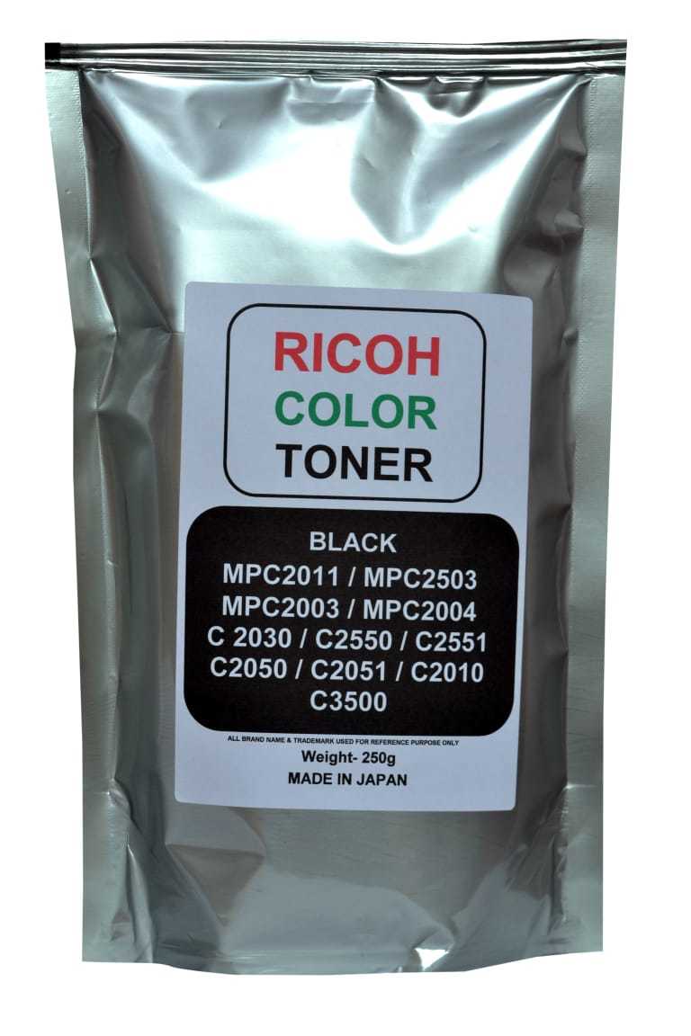 Ricoh Color Toner Cymk Mpc2011 2003 2004 2030 2550 2551 2503 Application: Digital Printing