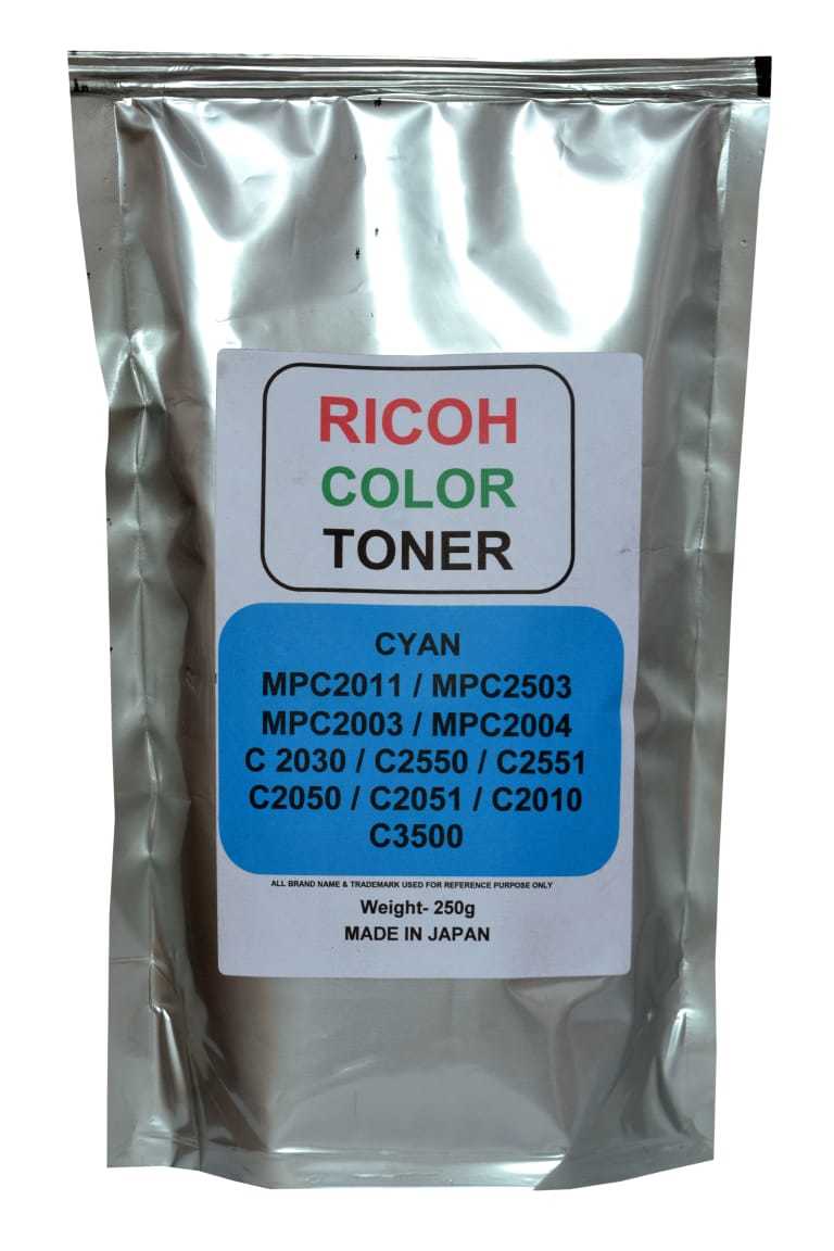 Ricoh Color Toner Cymk Mpc2011 2003 2004 2030 2550 2551 2503 Application: Digital Printing