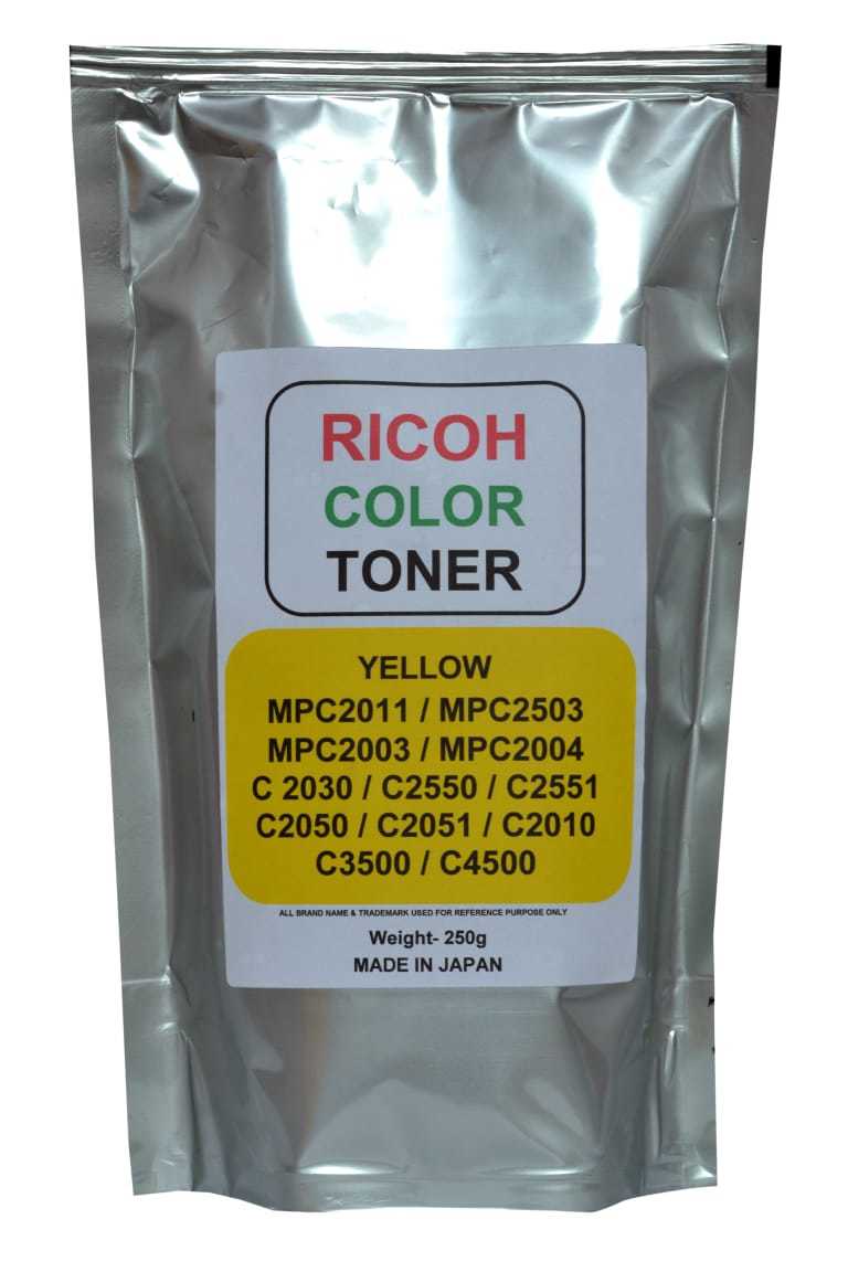Ricoh Color Toner Cymk Mpc2011 2003 2004 2030 2550 2551 2503 Application: Digital Printing
