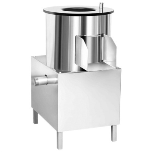 Potato Peeler Machine - Stainless Steel, 22kg Weight | Semi Automatic Electric Operation for Hotels, Restaurants, Canteens