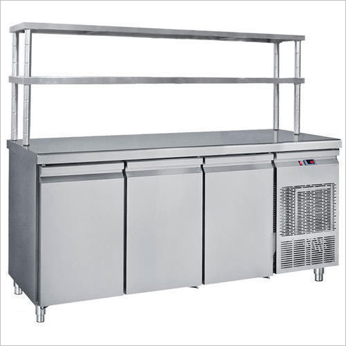 Stainless Steel 3 Door Commercial Refrigerator