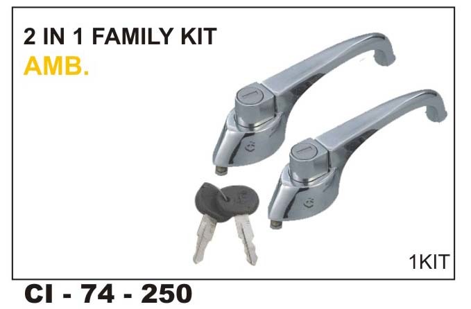 2 in 1 Family Kit AMB - 4 Wheeler Vehicle Type | Warranty Included for Reliable Family Adventures